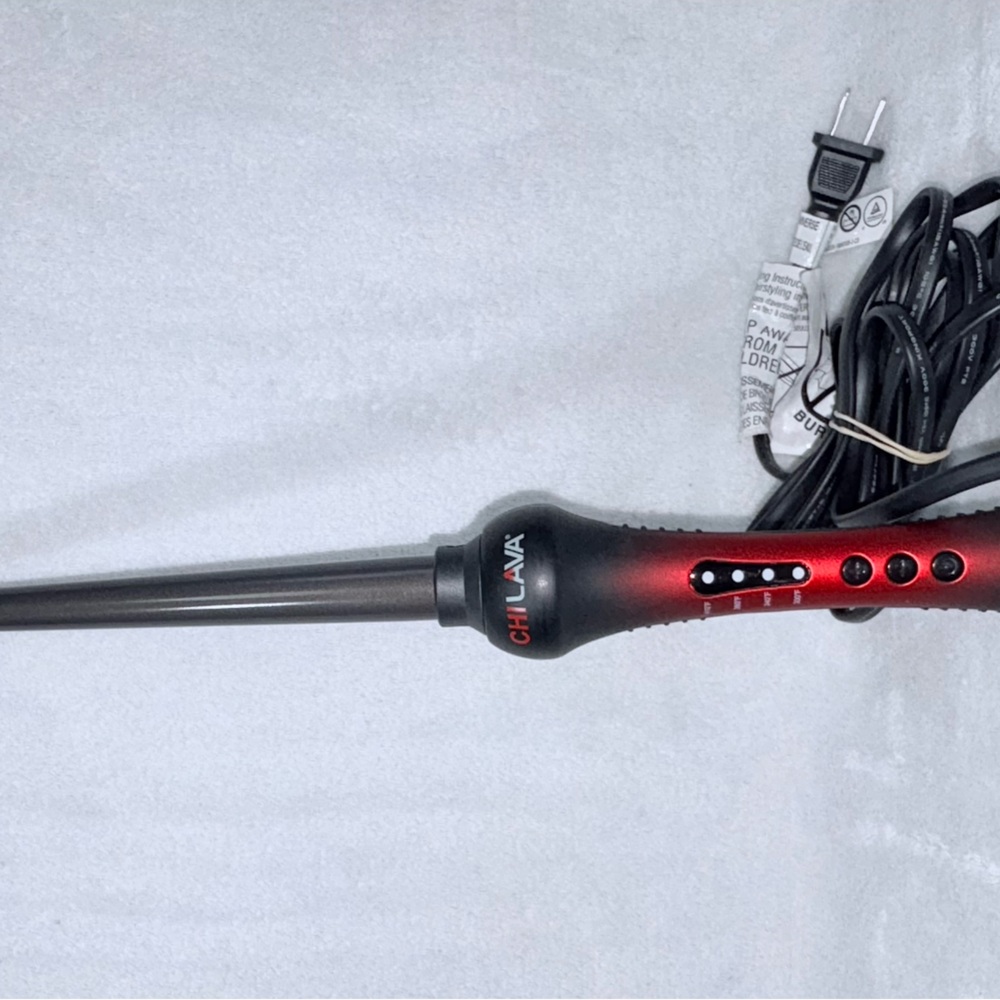 BNIB chi lava 3/8” - 3/4” ceramic hairstyling wand